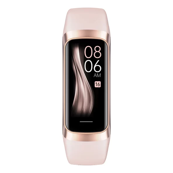Relógio Inteligente Slim Masculino/Feminino Pulseira Inteligente Pulseira Amoled de 1,1 Polegadas Frequência Cardíaca À Prova D'água Temperatura Corporal Rastreador Fitness Banda - Imagem 8