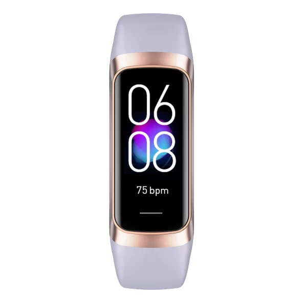 Relógio Inteligente Slim Masculino/Feminino Pulseira Inteligente Pulseira Amoled de 1,1 Polegadas Frequência Cardíaca À Prova D'água Temperatura Corporal Rastreador Fitness Banda - Imagem 11